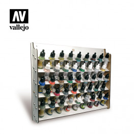 Nástenný stojan na farby - Vallejo Wall Mounted Paint Display (17ml.)